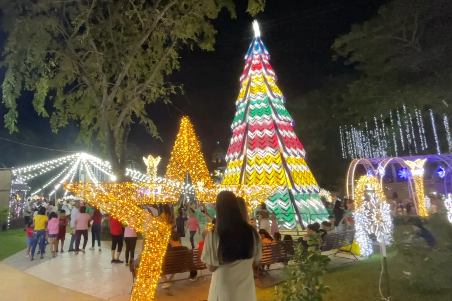 Batangas City's Pailaw centerpiece, a towering Christmas Tree