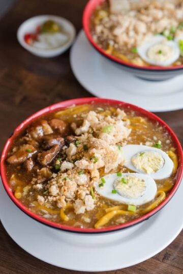 Bowl of authentic Batangas Lomi