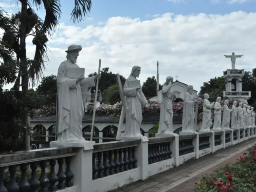 The Two Hearts Promenade at Marian Orchard in Balete