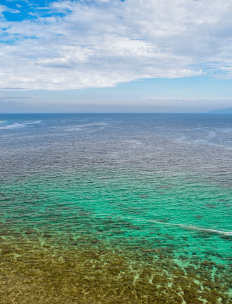 A beautiful coastal line in the town of Mabini