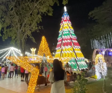 Batangas City's Pailaw centerpiece, a towering Christmas Tree